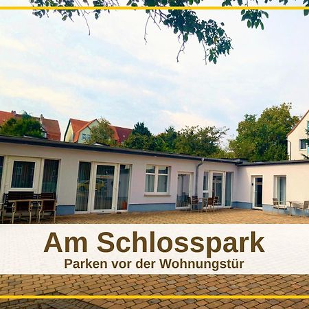 Fewo Urban Gotha-Apartment Friedenstein- Am Schlosspark- Parken An Der Der Tuer- Barrierefrei, 900 Meter Zum Bahnhof - Wallbox المظهر الخارجي الصورة